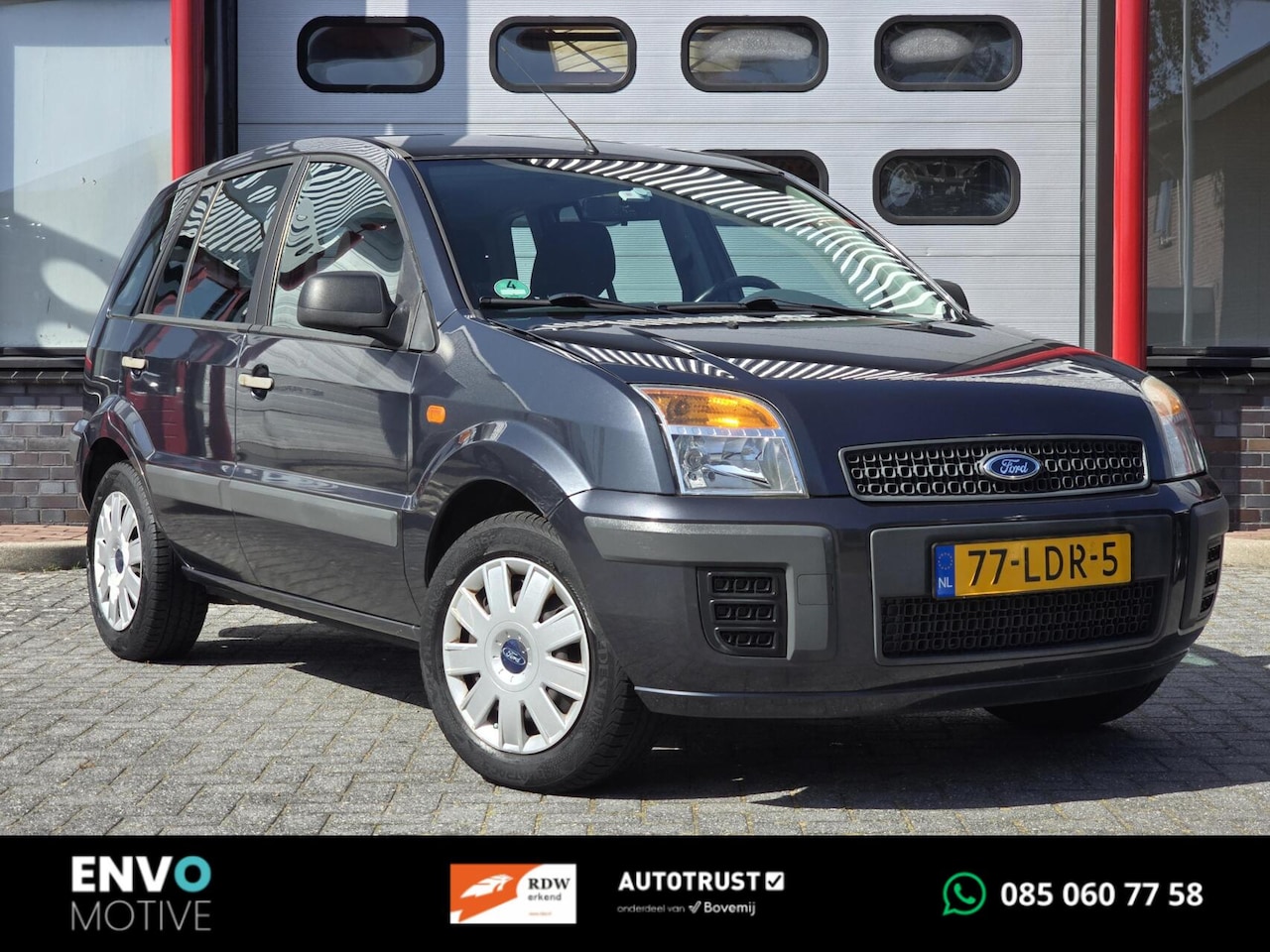 Ford Fusion - 1.4-16V Cool & Sound Airco/Trekhaak/AUX - AutoWereld.nl