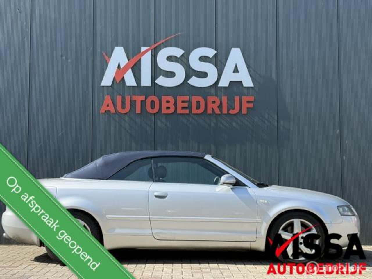 Audi A4 Cabriolet - 3.0 V6 quattro Pro Line LPG G3-Benzine (AUTOMAAT) Leder Clima Navi Cruise Stoelverwarming - AutoWereld.nl
