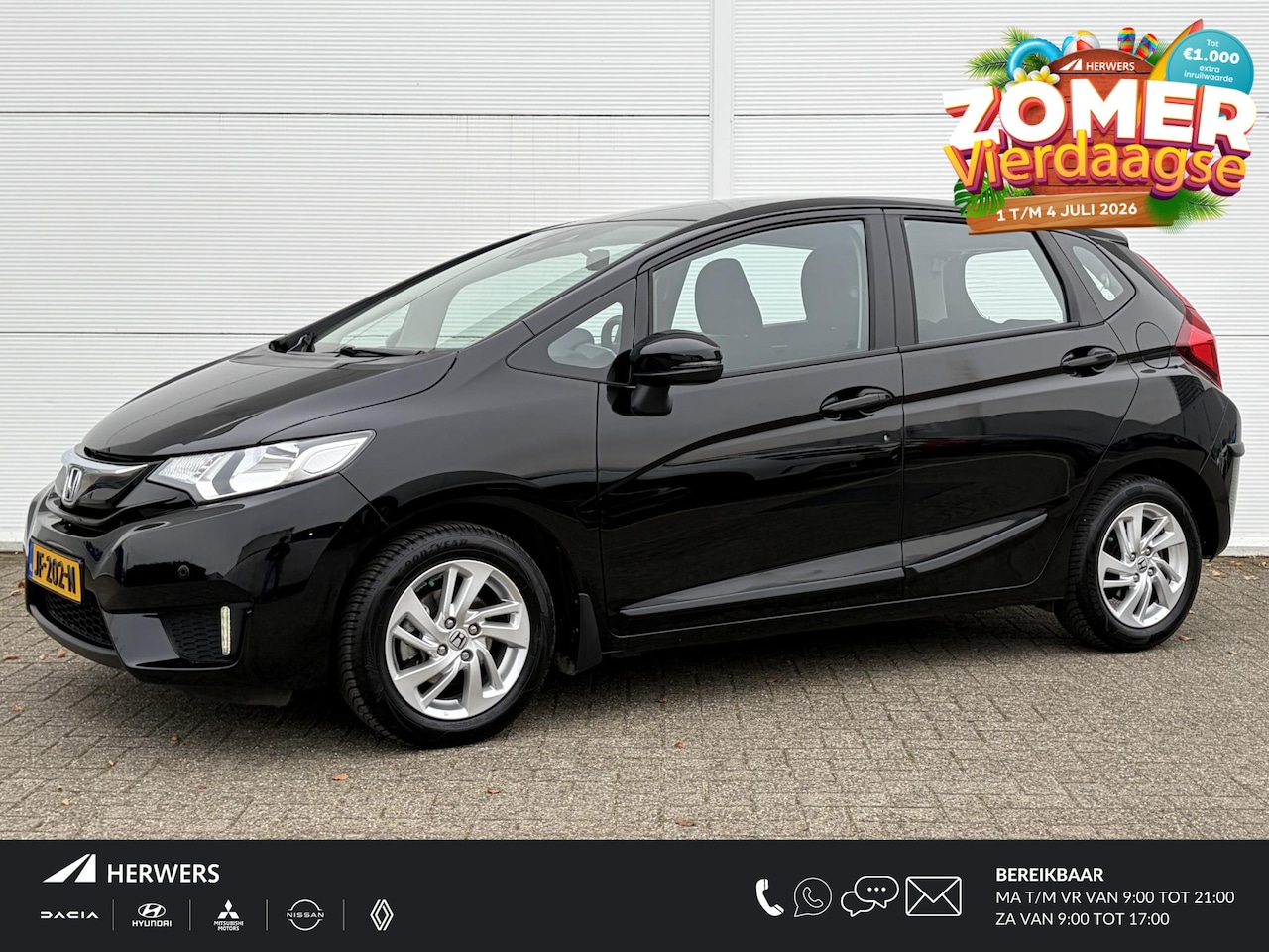 Honda Jazz - 1.3 i-VTEC Comfort / Cruise control / Dealer onderhouden / Airco / Navigatie / - AutoWereld.nl