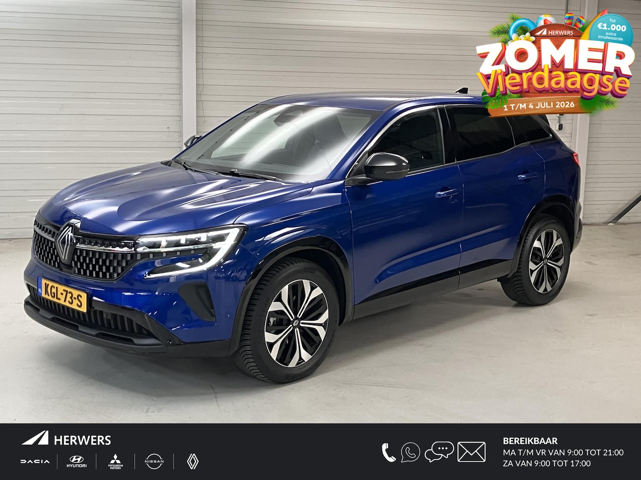 Renault Austral - 1.3 mild hybrid 160 X-Tronic techno Automaat / Fabrieksgarantie tot 11-2026 / Trekgewicht - AutoWereld.nl