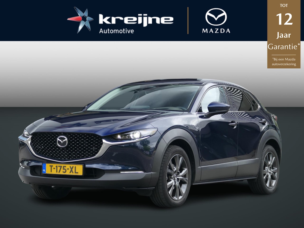 Mazda CX-30 - 2.0 e-SkyActiv-X M Hybrid Exclusive-line | Comfort pack | Adaptieve cruise | 360 Camera | - AutoWereld.nl