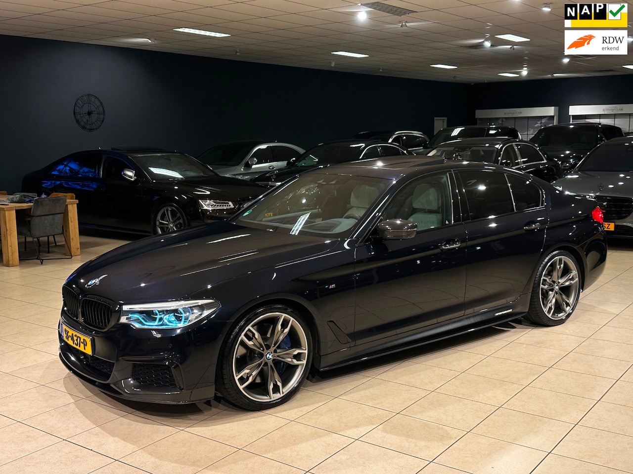 BMW 5-serie - M550d xDrive/ORIG-NL/NACHTZICHT/MASSAGE/ACC/HUD/VOLL! - AutoWereld.nl