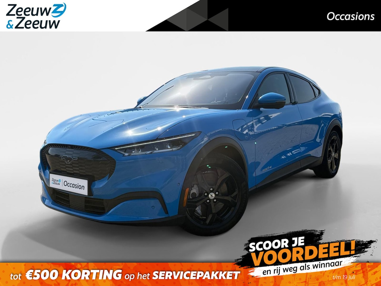 Ford Mustang Mach-E - RWD 75 kWh |Technology Pack|Panoramadak|lederen bekleding| - AutoWereld.nl