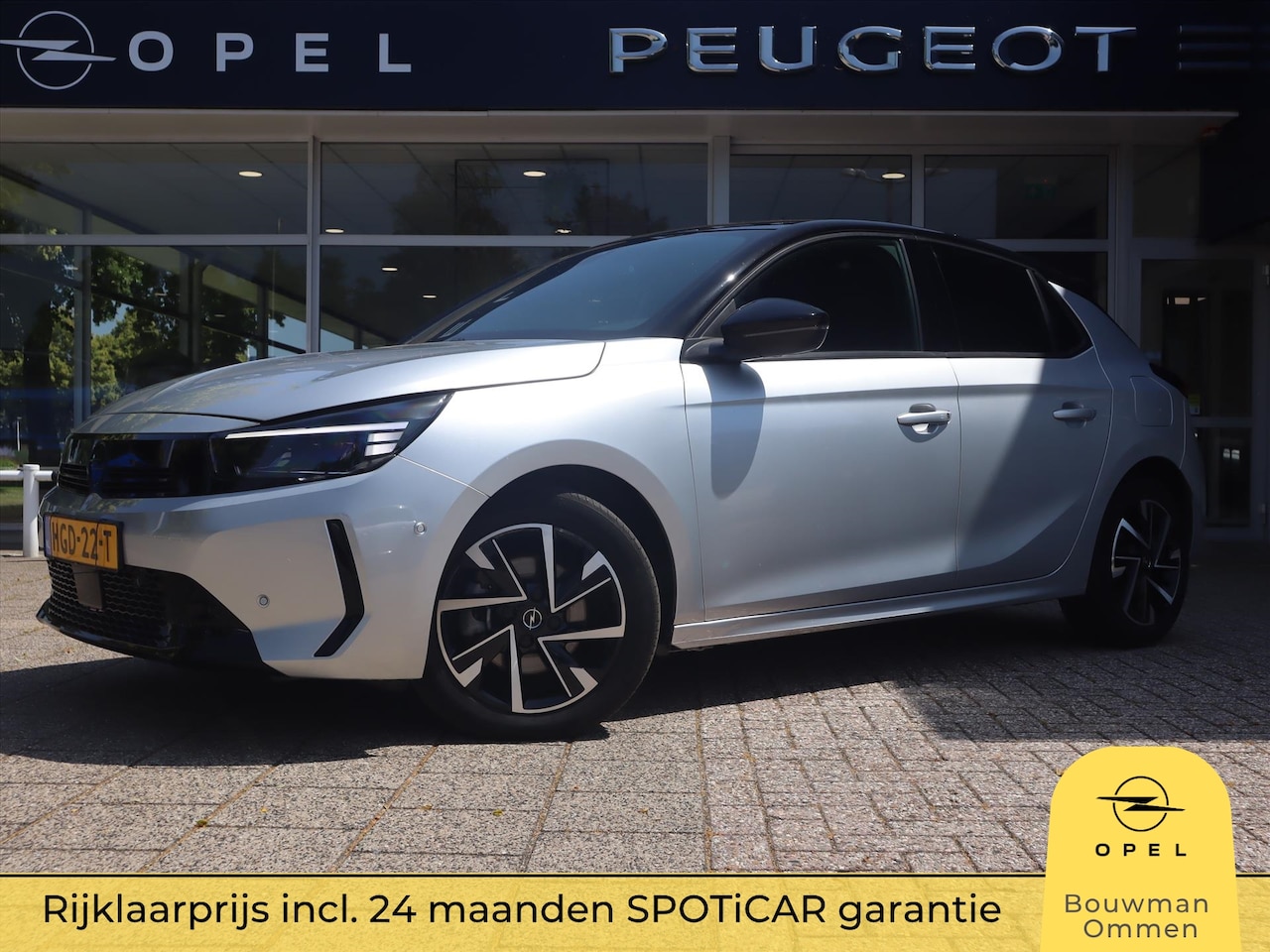 Opel Corsa - GS Turbo Hybrid 110pk eDCT automaat, Rijklaarprijs, Navigatie Camera Full LED verlichting - AutoWereld.nl