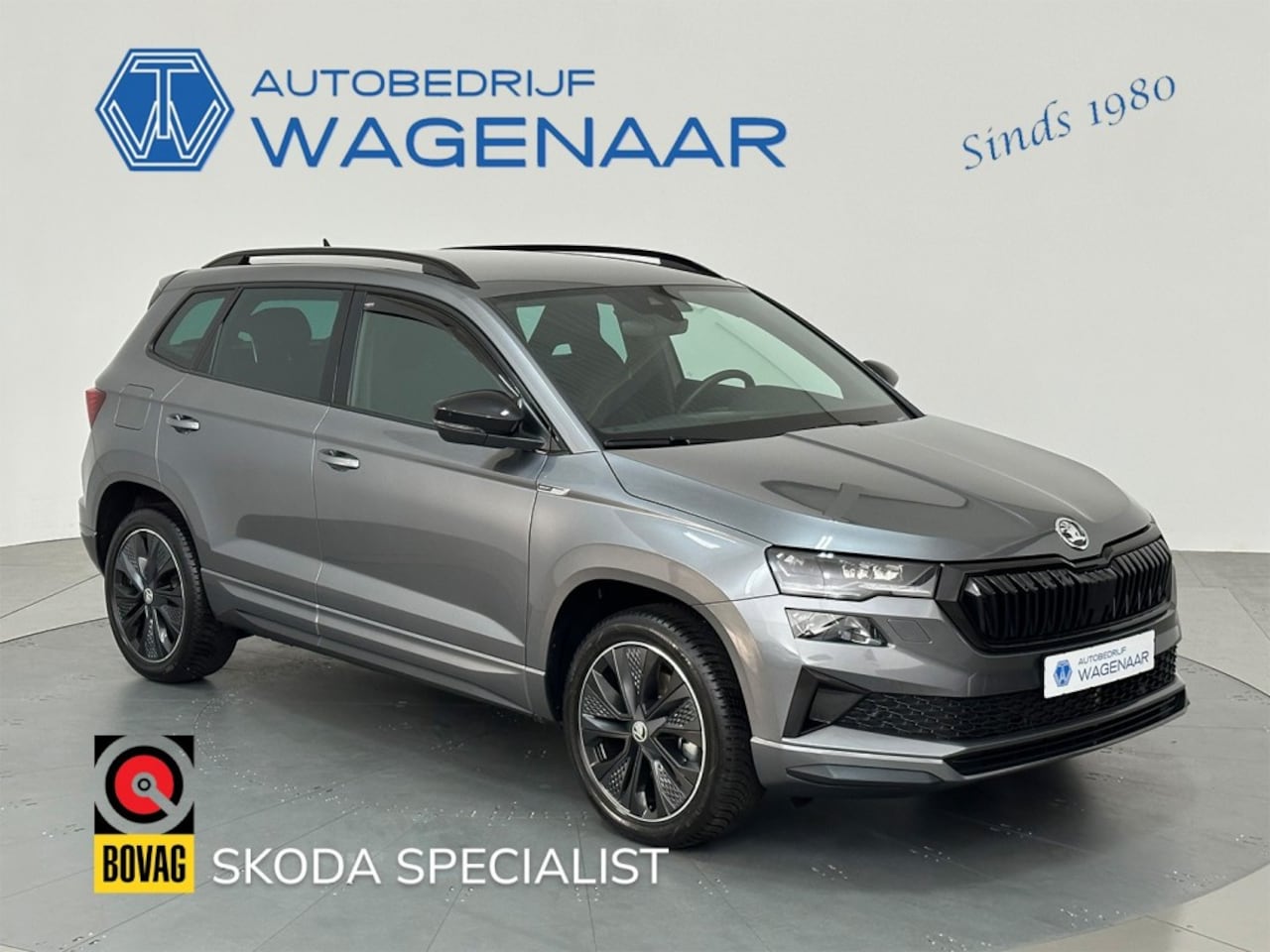 Skoda Karoq - 1.5 TSI DSG SPORTLINE TREKHAAK 9.000KM - AutoWereld.nl