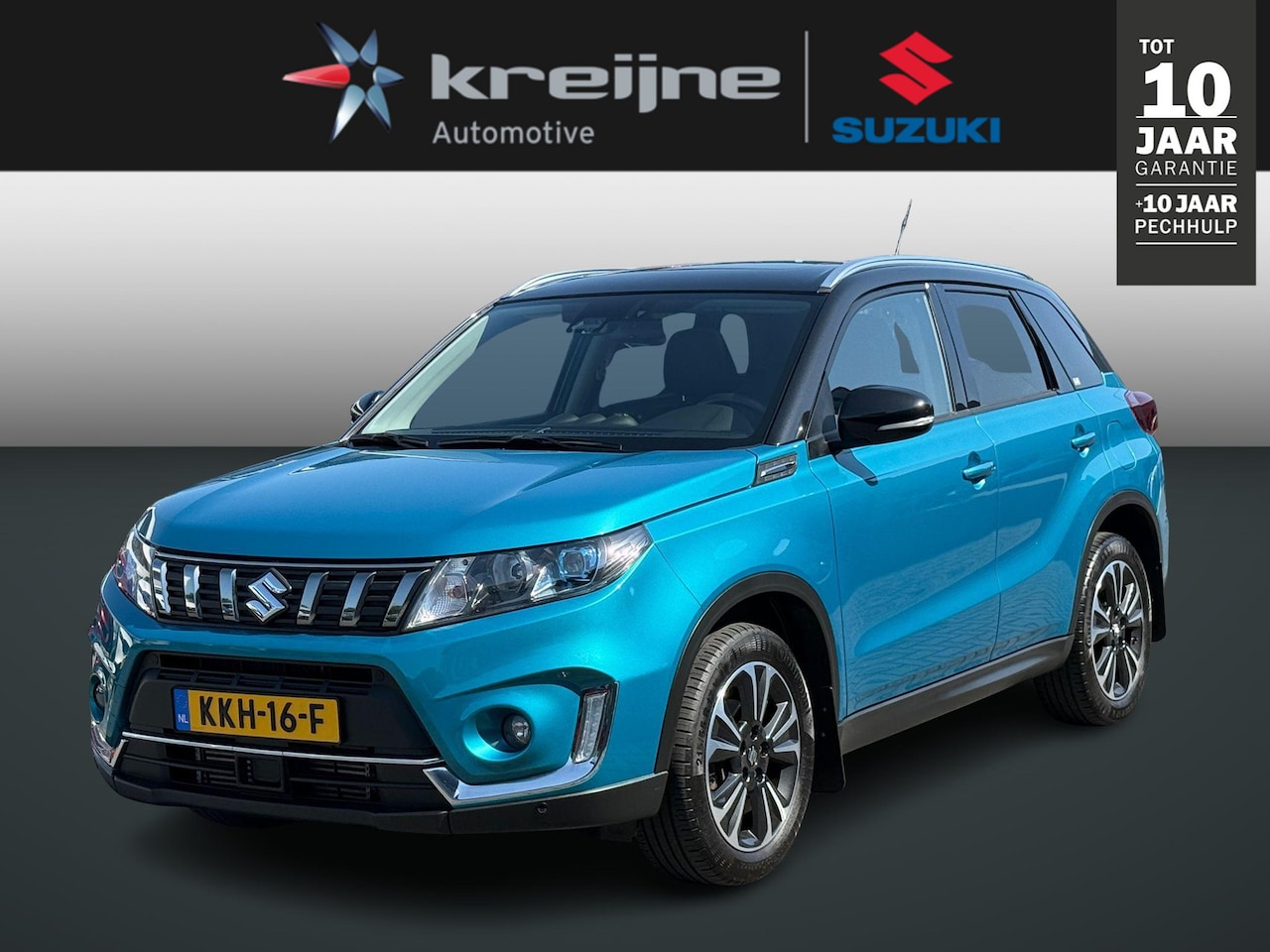Suzuki Vitara - 1.4 Boosterjet Style Smart Hybrid | PANO | LEER | TREKHAAK | CLIMATE CONTROL | RIJKLAARPRI - AutoWereld.nl