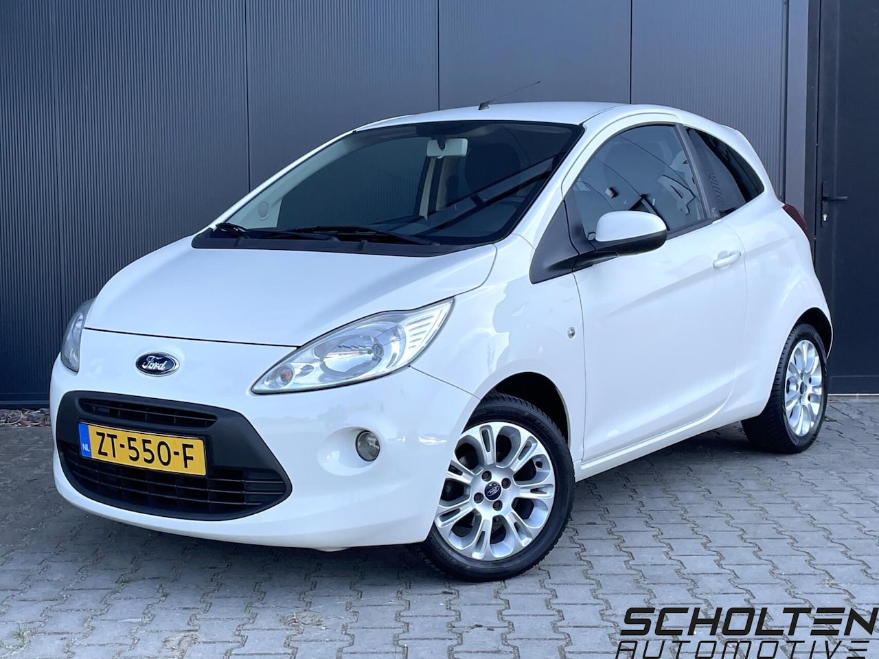 Ford Ka - 1.2 Titanium Airco Lichtmetalen velgen stuurwielbediening - AutoWereld.nl