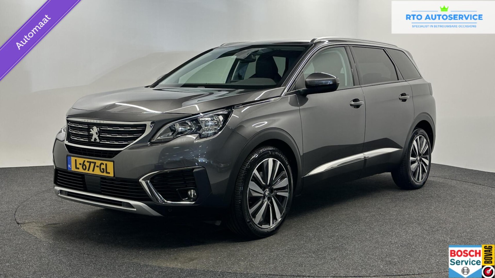 Peugeot 5008 - 1.2 PureTech Allure Avantage 7p CARPLAY CRUISE NAVI ECC. - AutoWereld.nl