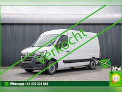 Renault Master - Bleu DCI 135PK | L2H2 | Nieuw | Navi | 3-Zits | LED | Cruise | Airco