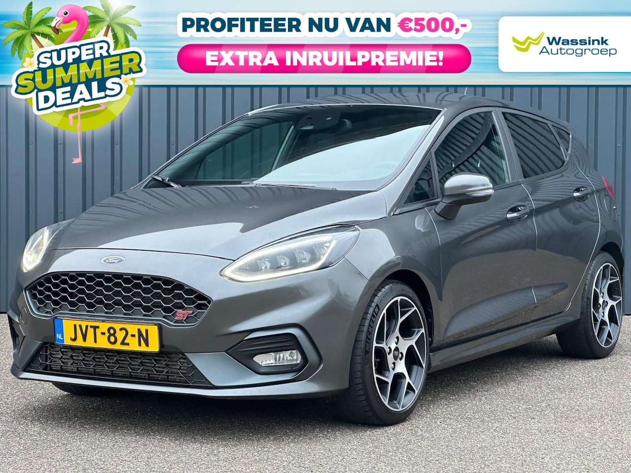 Ford Fiesta - 1.5 200pk 5dr ST-3 I B&O I Recaro I Winterpack I Camera I Carplay I Parkeersensoren I Crui - AutoWereld.nl