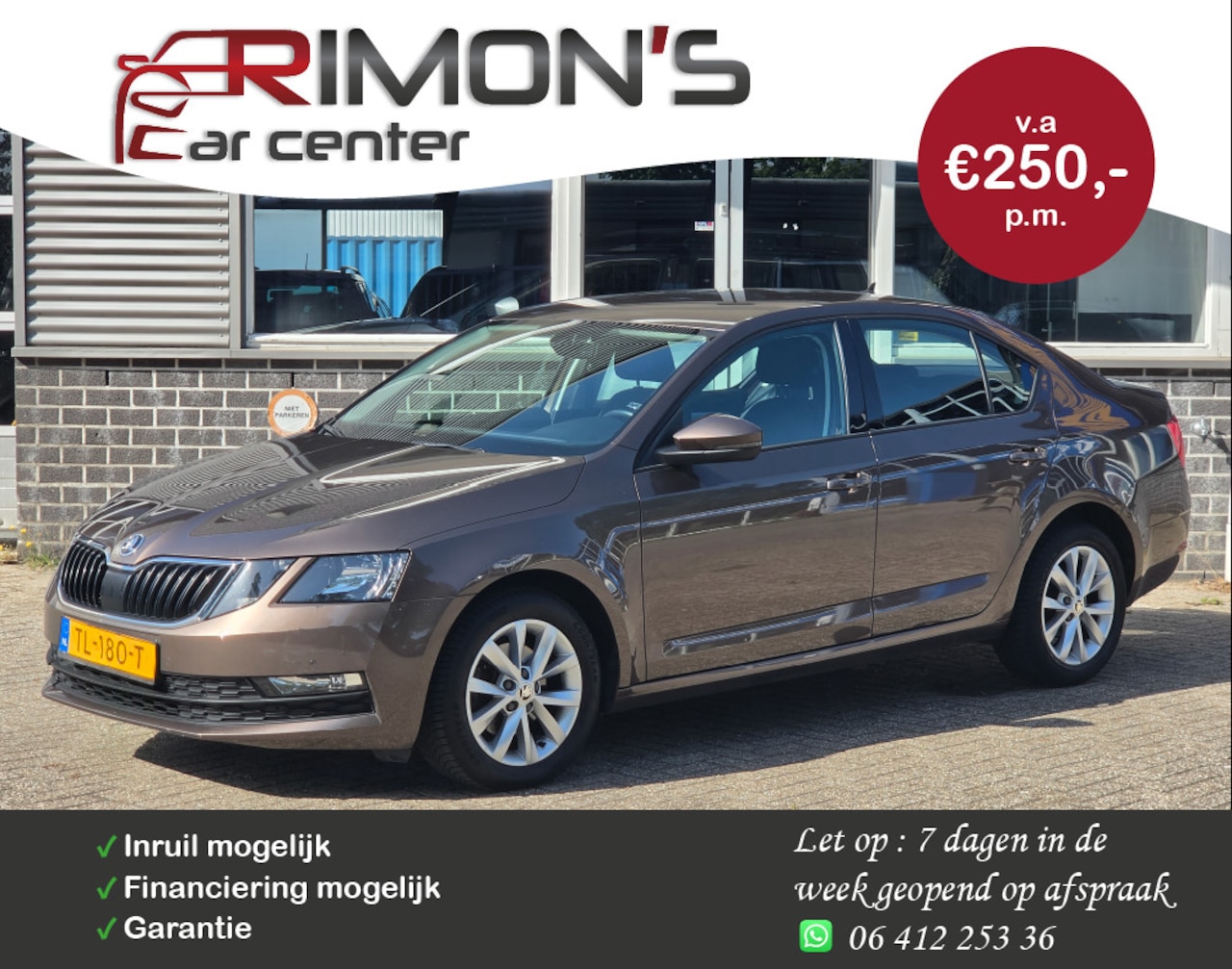 Skoda Octavia - 1.0 TSI Aut Dealer onderhouden Navi Carplay Nap - AutoWereld.nl