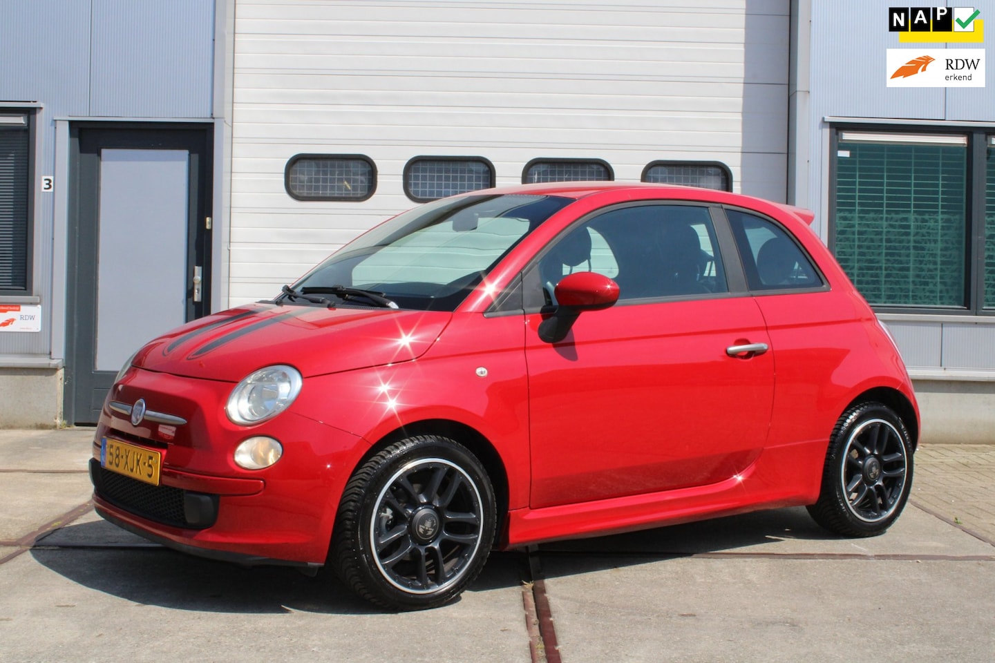 Fiat 500 - 0.9 TwinAir Plus 0.9 TwinAir Plus, 1e eigenaar, abarth editie, dealer onderhouden. - AutoWereld.nl