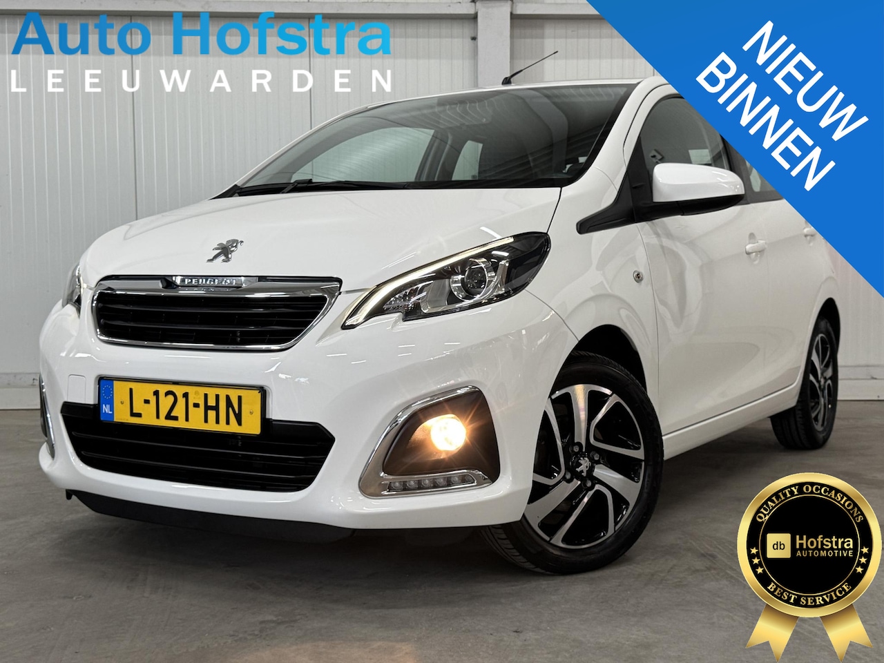 Peugeot 108 - 1.0 e-VTi Allure LED GROOT-SCHERM NAVI-VIA-CARPLAY AIRCO CRUISE LMV - AutoWereld.nl