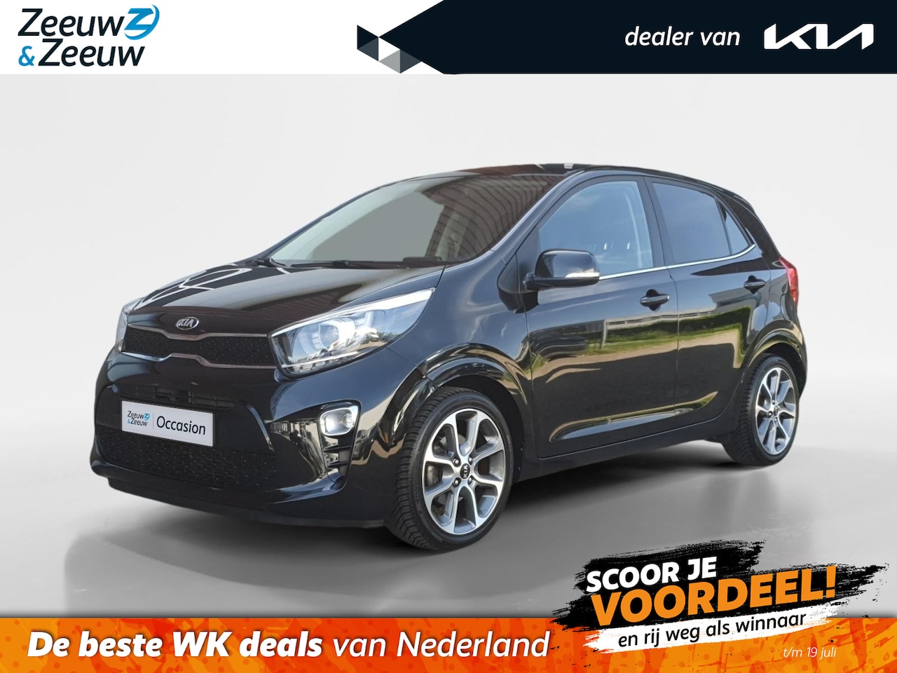Kia Picanto - 1.0 CVVT Design Edition | Climate control | Cruise control | Navigatie | Camera | Apple Ca - AutoWereld.nl
