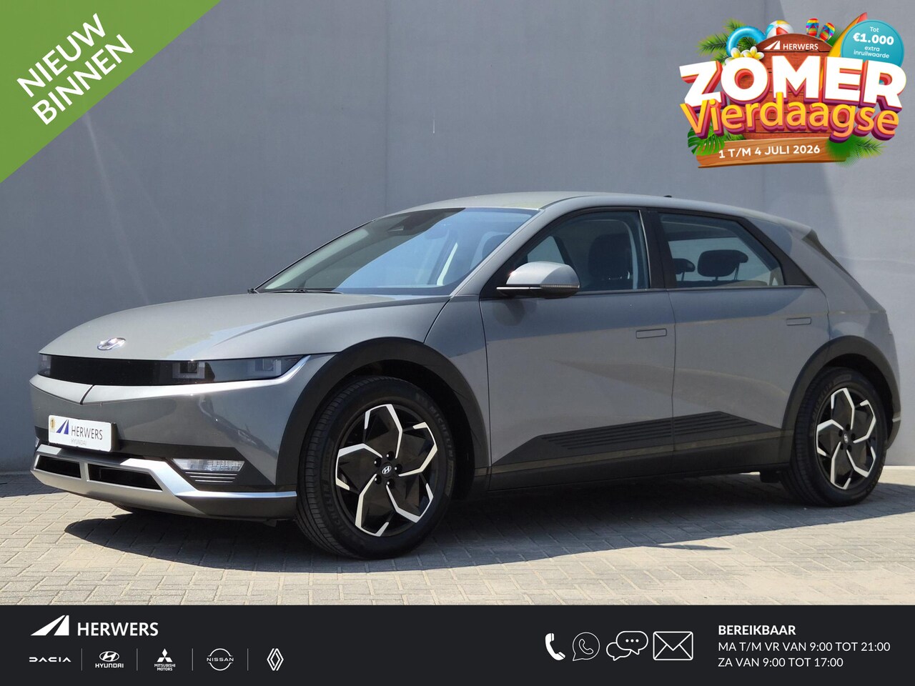 Hyundai IONIQ 5 - Style 77.4 kWh / SOH 97,7% / Fabrieksgarantie tot 04-2028 / Dealer onderhouden / Trekgewic - AutoWereld.nl