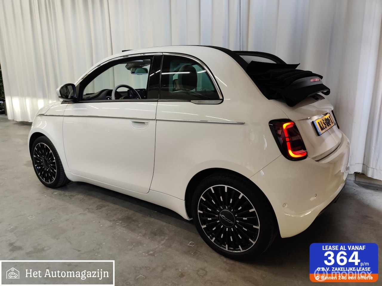 Fiat 500 C - La Prima 42 kWh by Bocelli 87kw elektrisch Automaat 2-deurs cabrio - AutoWereld.nl