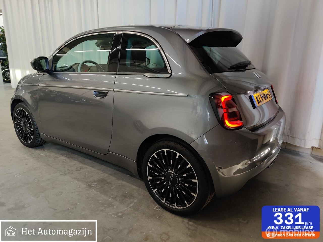 Fiat 500e - La Prima 42 kWh " by Bocelli " - AutoWereld.nl