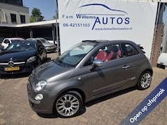 Fiat 500 C - 0.9 TwinAir Lounge Cabrio Clima Leer