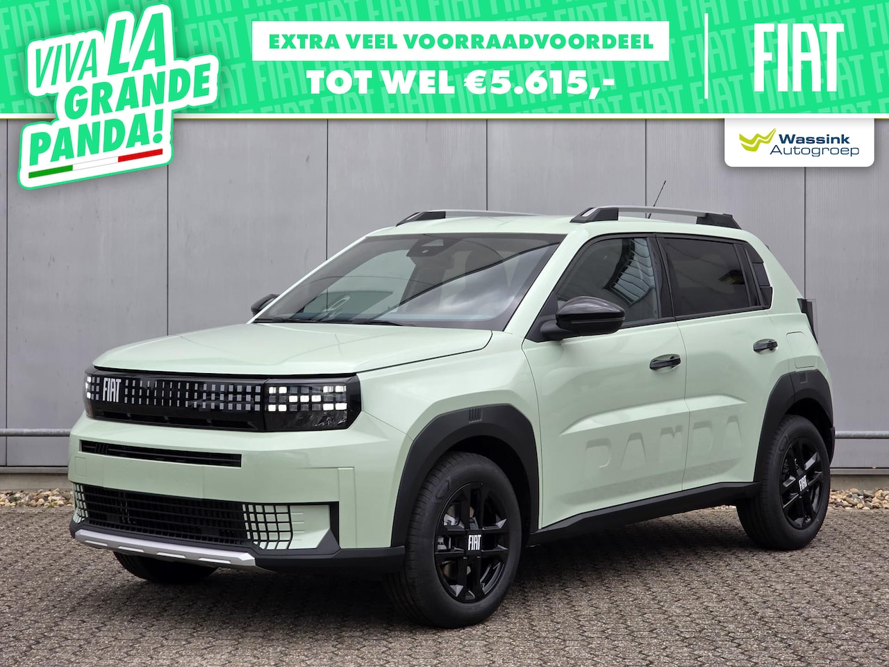 Fiat Grande Panda - 100pk Hybrid Icon Automaat | Parkeersensoren | Airco | Cruise Control - AutoWereld.nl