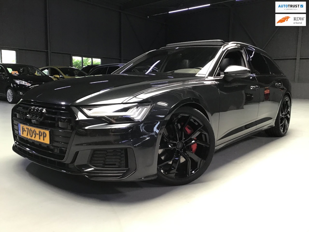 Audi A6 Avant - 55 TFSI quattro Sport S line edition I Pano I Carplay I Leder I Navi I 340 PK I Ambiance I - AutoWereld.nl