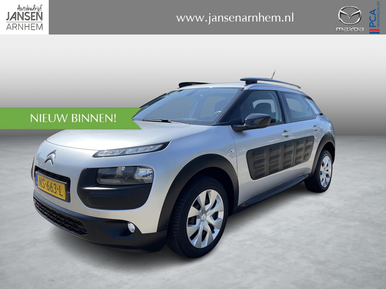 Citroën C4 Cactus - 1.2 PureTech Business 1.2 PureTech Business , Automaat, Navi, Clima, Cruise, PDC, Bluetooth - AutoWereld.nl
