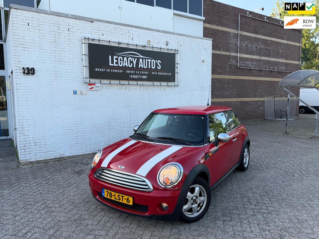 MINI 3-Deurs - 1.6 One MINIMALIST Business Line - CRUISE C - AIRCO - NETTE STAAT! - AutoWereld.nl