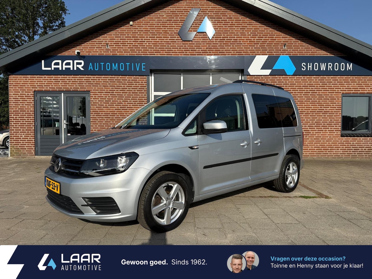 Volkswagen Caddy - 1.4 TSI 125PK Trendline 44.200KM!!! Navi | Cruise | Airco | Trekhaak | LM velgen - AutoWereld.nl