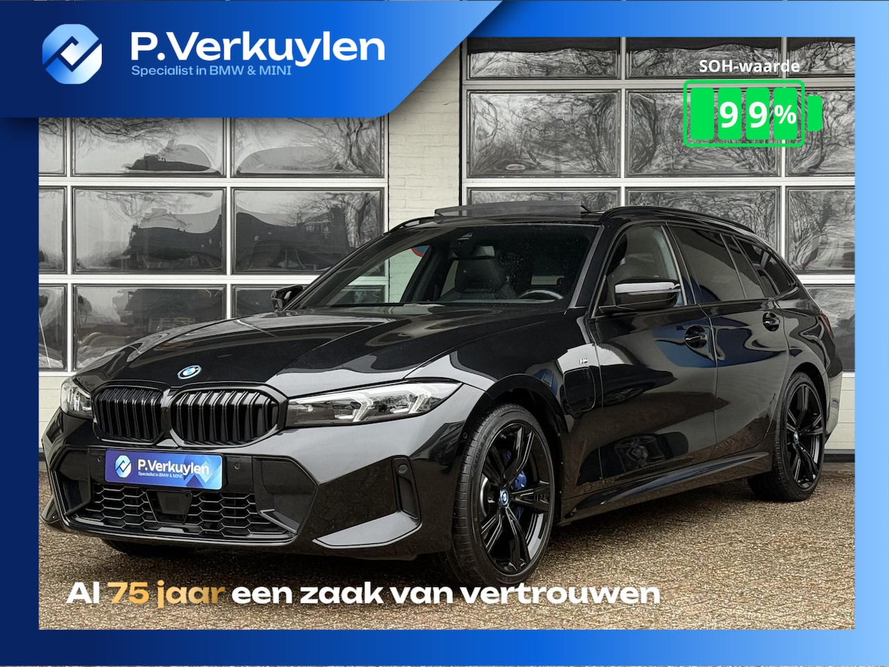 BMW 3-serie Touring - 330e M SPORT PRO LCI | M STOELEN | MEMORY SEATS | PANORAMA | 360 CAMERA | 19 INCH LM VELGE - AutoWereld.nl