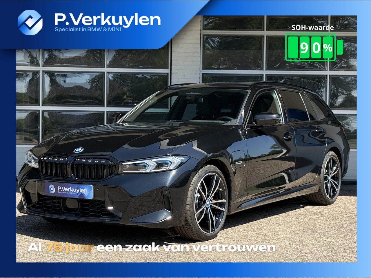 BMW 3-serie Touring - 330e M SPORT LCI | DRIVING PROFF. | TREKHAAK | CAMERA | LEDER | - AutoWereld.nl