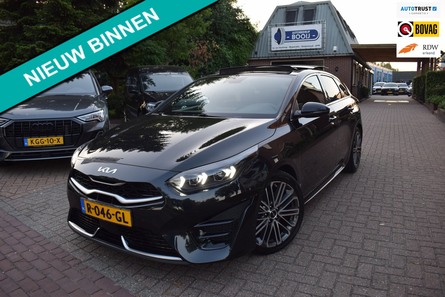Kia Pro cee'd - 1.5 T-GDi GT-PlusLine AUTOM/PANO DAK/NAVI/CARPLAY/ADAP CRUISE/AIRCO-ECC/NL-AUTO/CAMERA/BLU - AutoWereld.nl