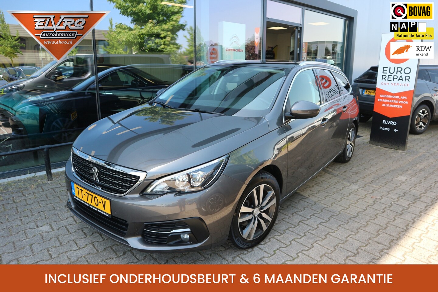 Peugeot 308 SW - 1.2 PureTech Blue Lease Premium NAVI CAMERA PANORAMA CRUISE TREKHAAK RIJKLAARPRIJS!! - AutoWereld.nl