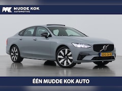 Volvo S90 - T8 AWD Ultimate Dark | Schuif/kanteldak | ACC | Head-Up | 360° Camera | BLIS | Stoel+Stuur