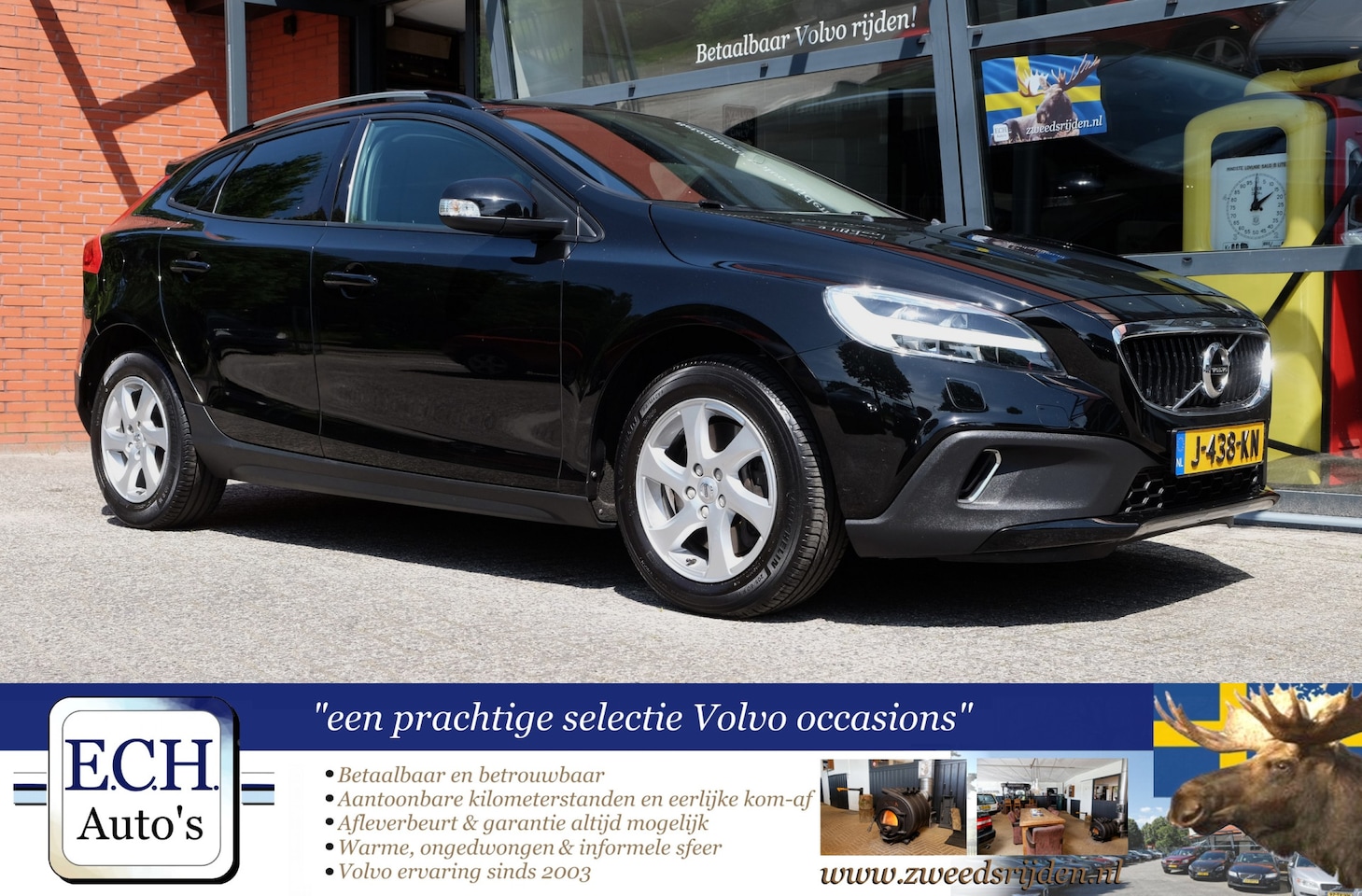 Volvo V40 Cross Country - 2.0 T3 152 pk Nordic+ Navi, Stoelverwarming, LED, Trekhaak - AutoWereld.nl
