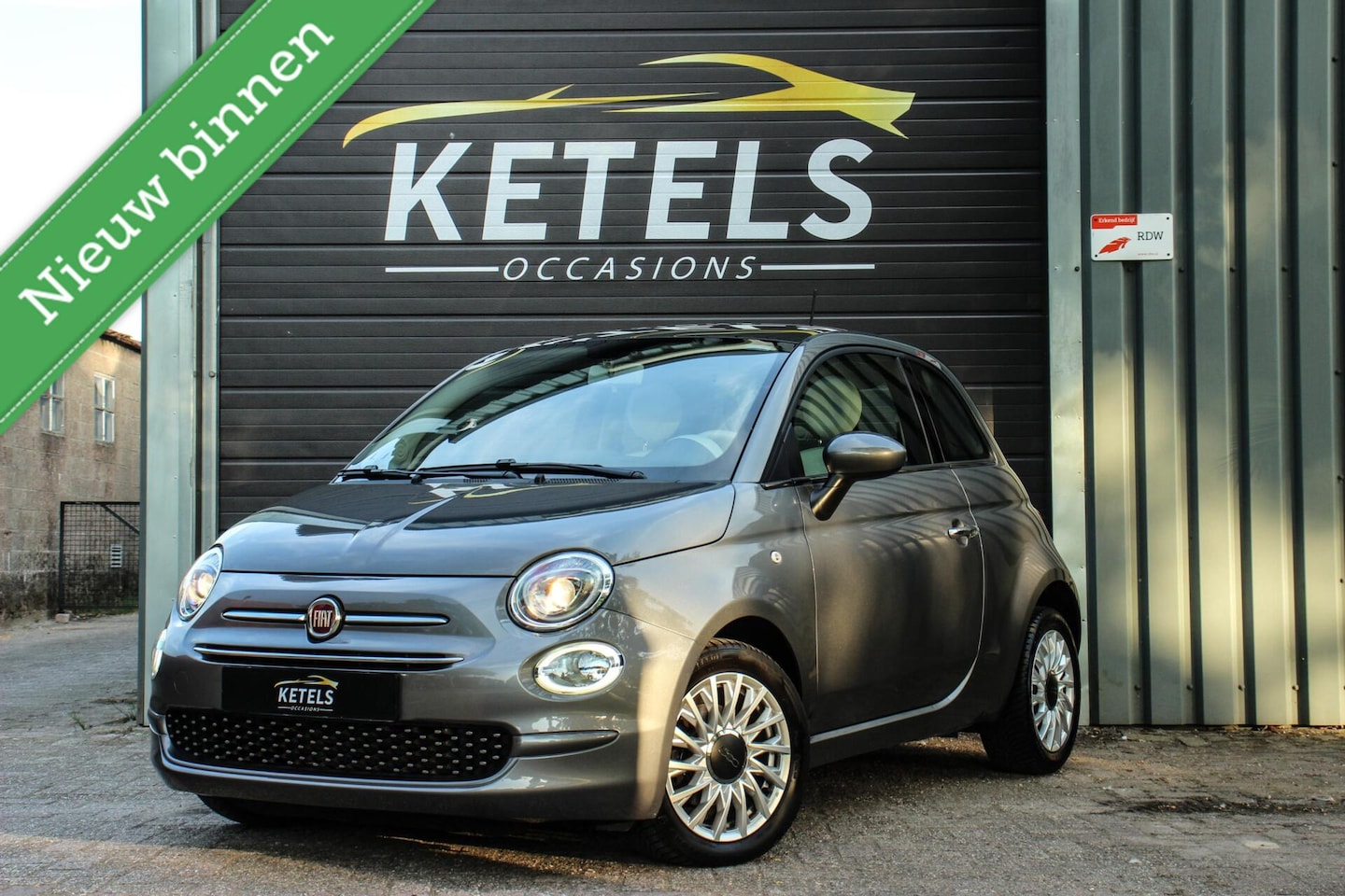 Fiat 500 - 1.2 Lounge Panoramadak, Cruise Control - AutoWereld.nl