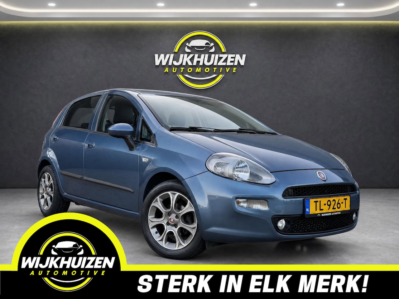 Fiat Punto Evo - 0.9 TwinAir Sempre met Climate !!! Navigatie !!! Nap !!! - AutoWereld.nl