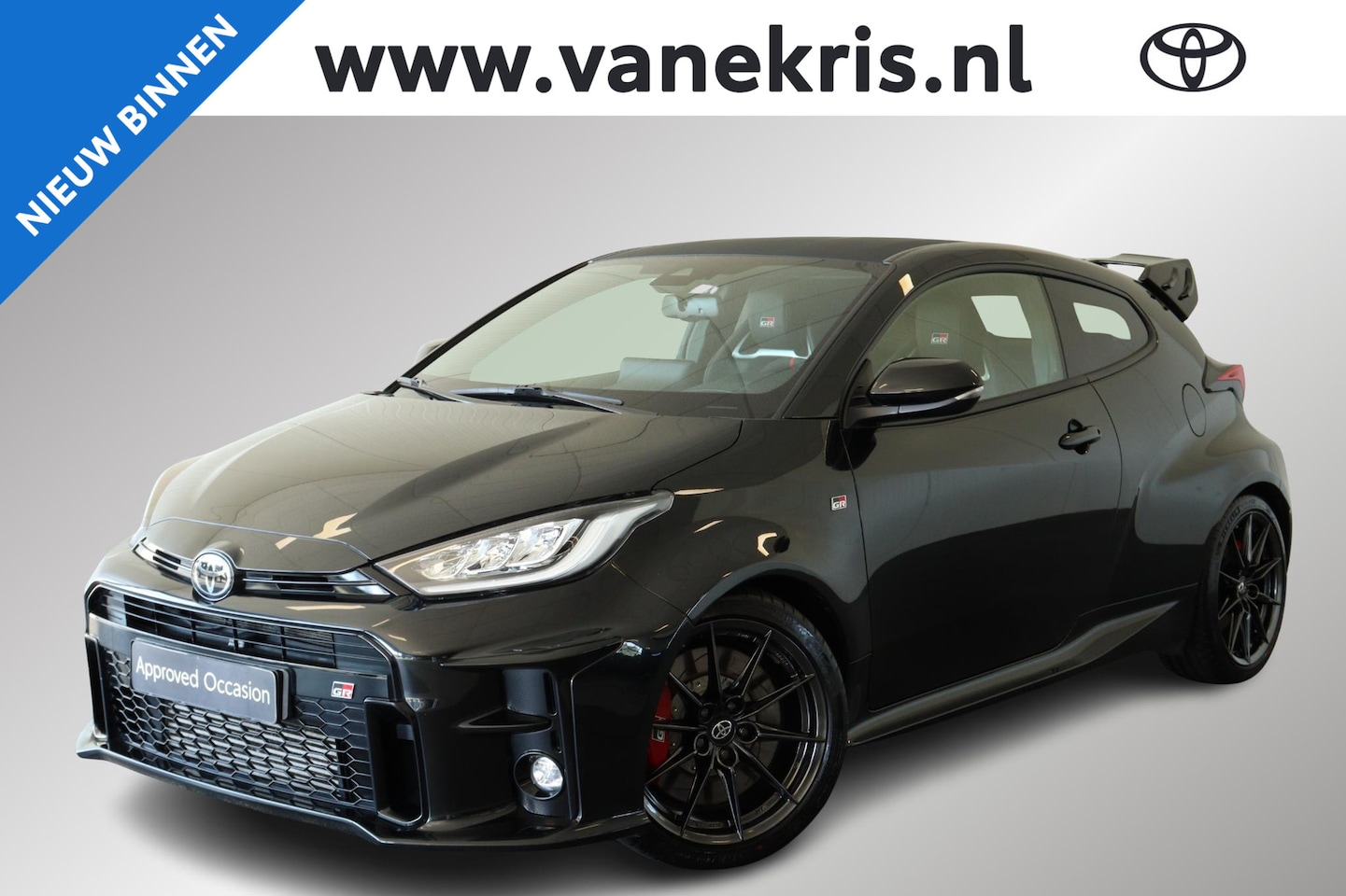 Toyota Yaris - 1.6 GR Performance 1.6 GR Performance, Milltek, KW Schroefset, Suede stuurwiel, Dakspoiler - AutoWereld.nl