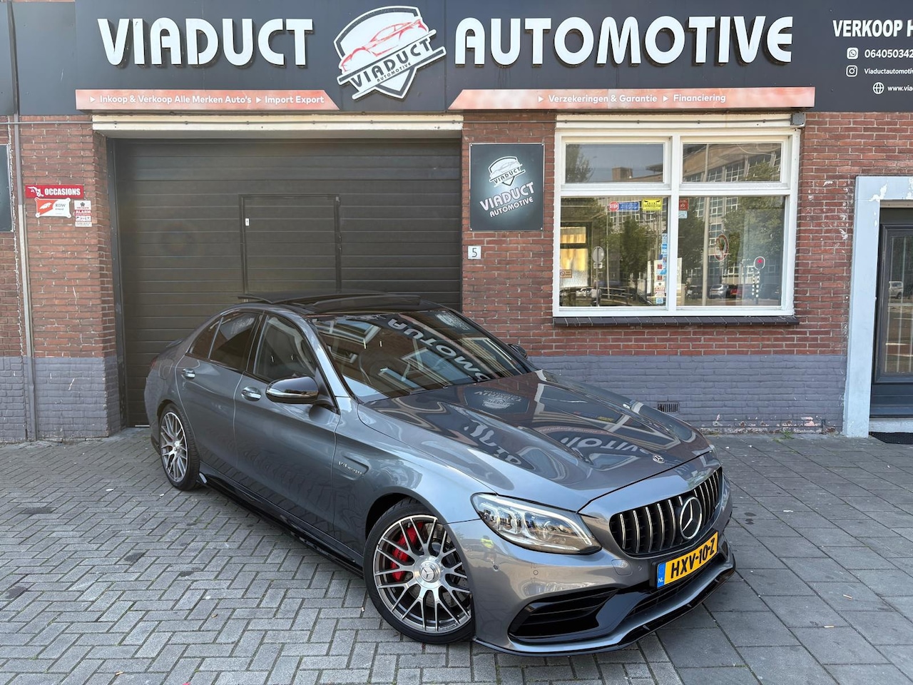 Mercedes-Benz C-klasse - AMG 63 S Premium Plus Pack Pano Burmester Carbon - AutoWereld.nl