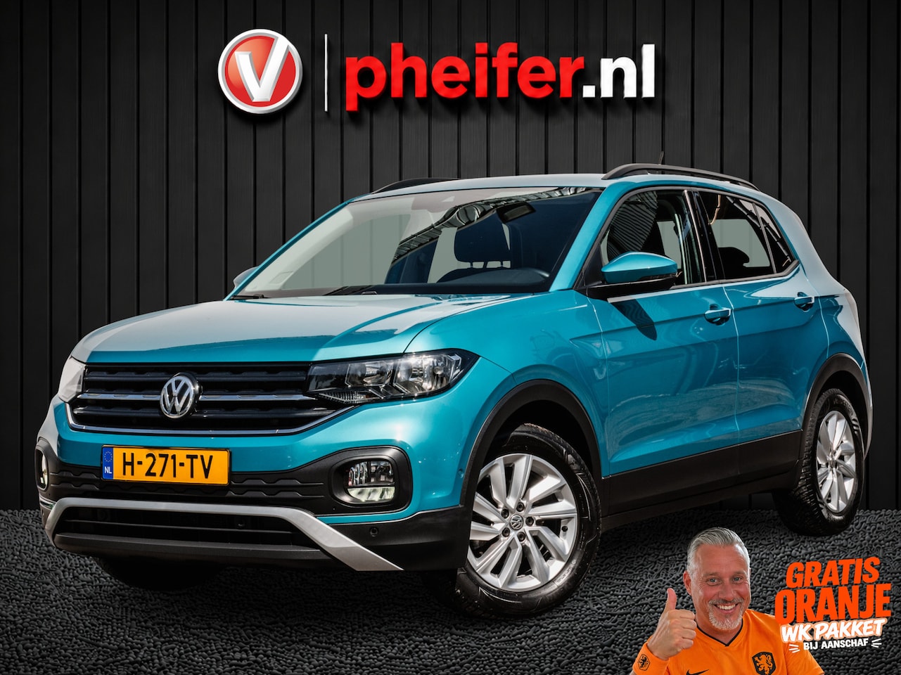 Volkswagen T-Cross - 1.0 TSI 116pk Life Virtual dash./ Adapt. cruise/ Camera/ Stoelverwarming/ Carplay - AutoWereld.nl