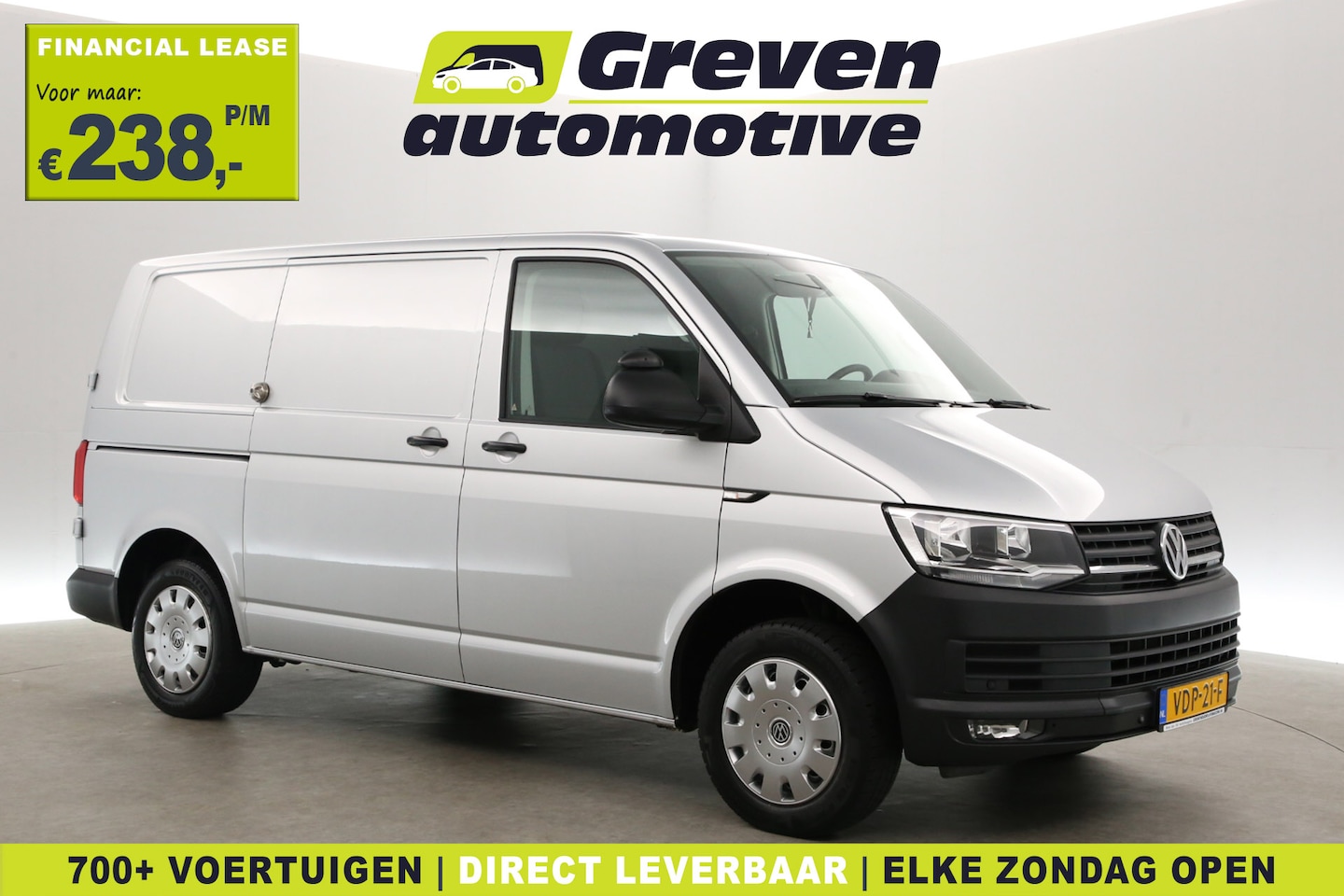 Volkswagen Transporter - 2.0 TDI L1H1 | 150PK | DSG | Aut. | Airco | Cruise | Carplay | Parkeersens. | Trekhaak - AutoWereld.nl