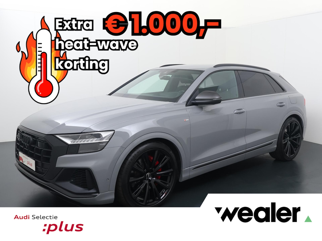 Audi Q8 - 60 TFSI e quattro Pro Line S Competition | 462 PK | SoH 100% | Matrix LED koplampen | Head - AutoWereld.nl