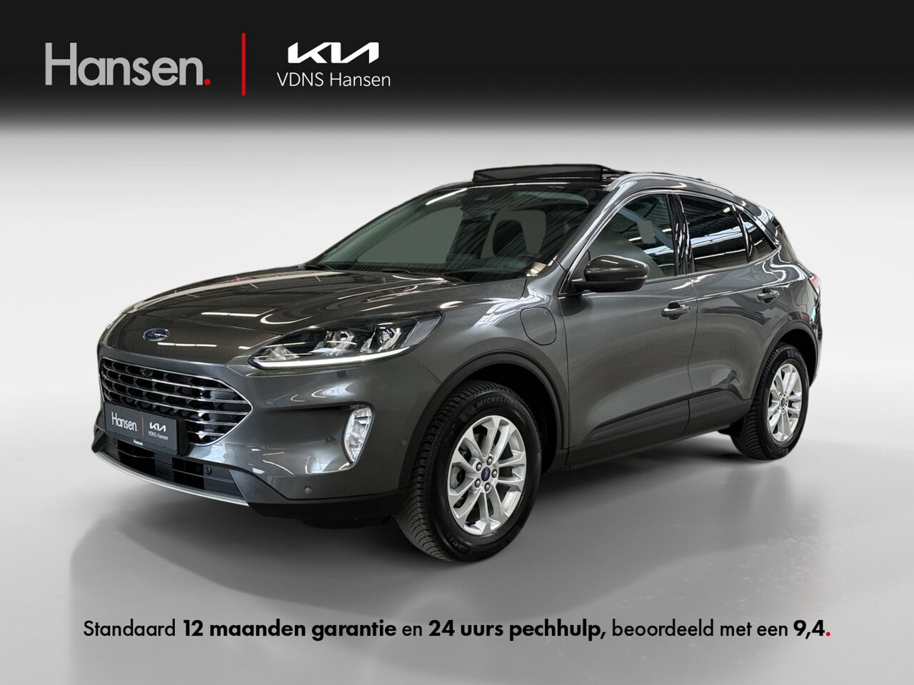 Ford Kuga - 2.5 PHEV Titanium I Panoramadak I Trekhaak I Adaptive Cruise I Elek. Achterklep - AutoWereld.nl
