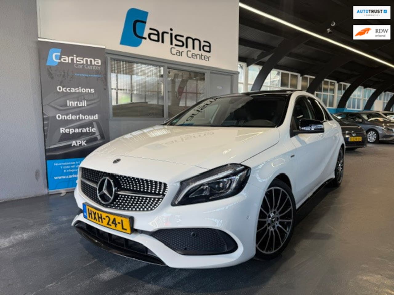 Mercedes-Benz A-klasse - 180 Edition Sport AMG Pano|Navi|Camera - AutoWereld.nl