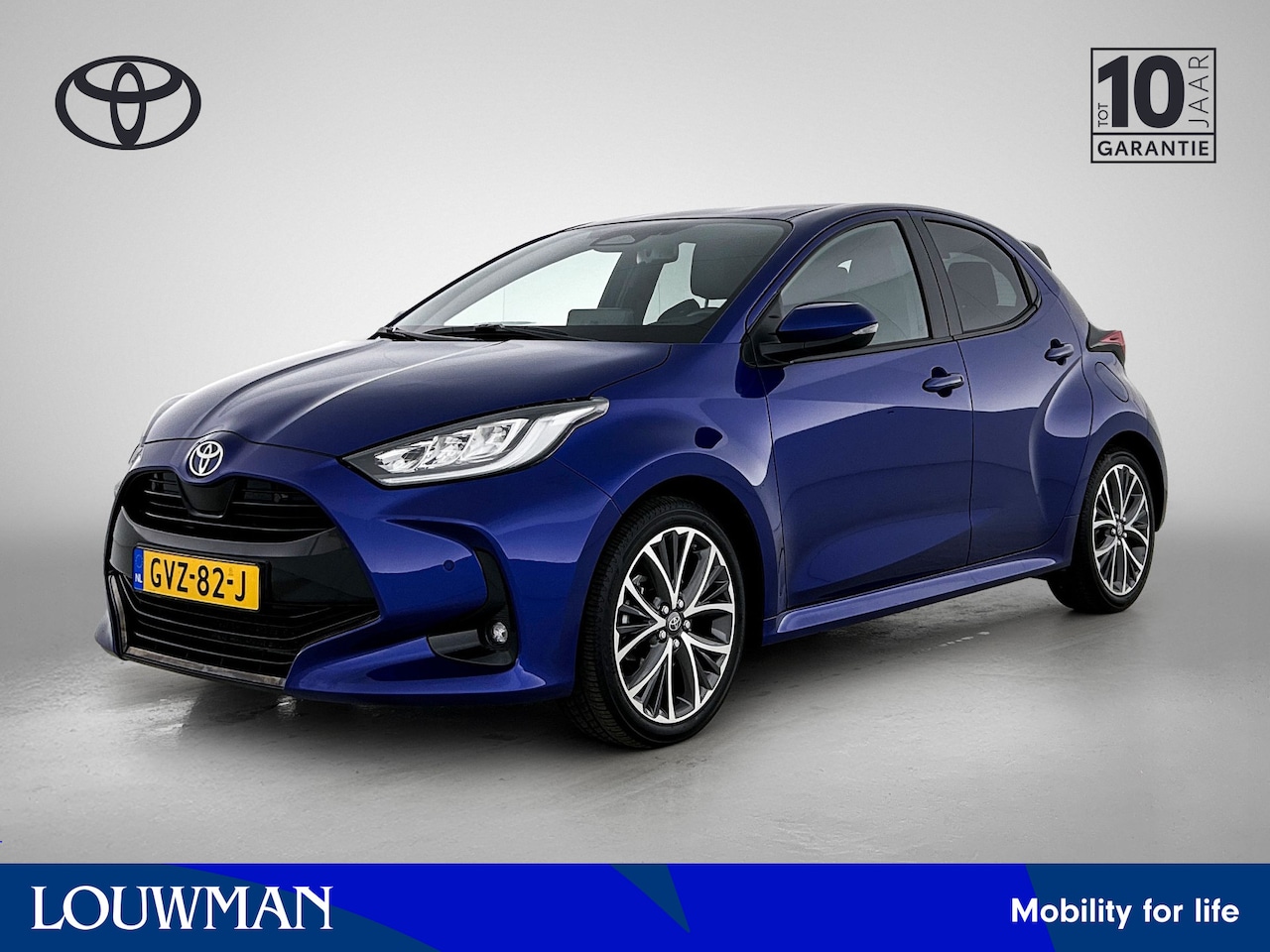 Toyota Yaris - 1.5 Hybrid 130 Executive | Navi | Lichtmetalen Velgen | Bekleding Stof/Leder | NL-Auto | K - AutoWereld.nl