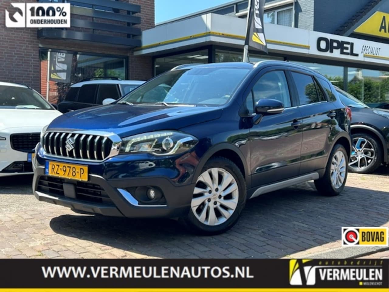 Suzuki SX4 S-Cross - 1.0 Boosterjet 112PK Exclusive Automaat + 17"/ Navi/ Clima/ Cruise/ Camera/ Stoelverwarmin - AutoWereld.nl
