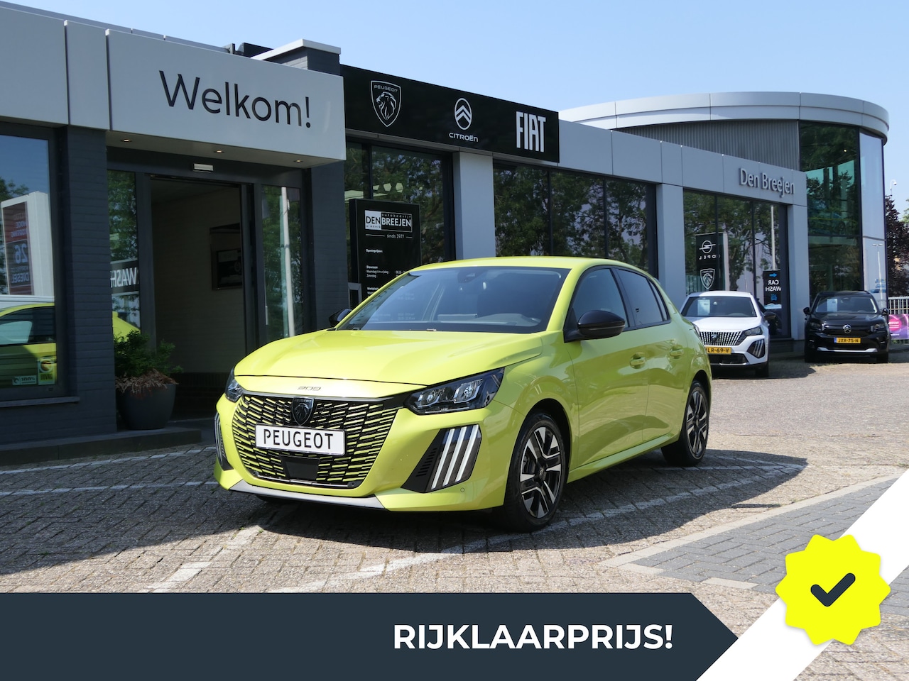 Peugeot 208 - 1.2 Hybrid 110 e-DCS6 Allure | Bluetooth | DAB | LMV 16'' - AutoWereld.nl