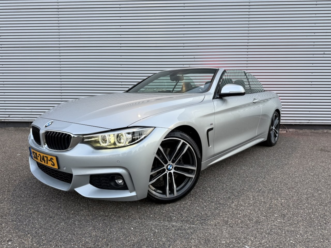 BMW 4-serie Cabrio - 420i High Exec. M-sport Facelift NAP Dealer OH H&K HUD Leer 19" - AutoWereld.nl