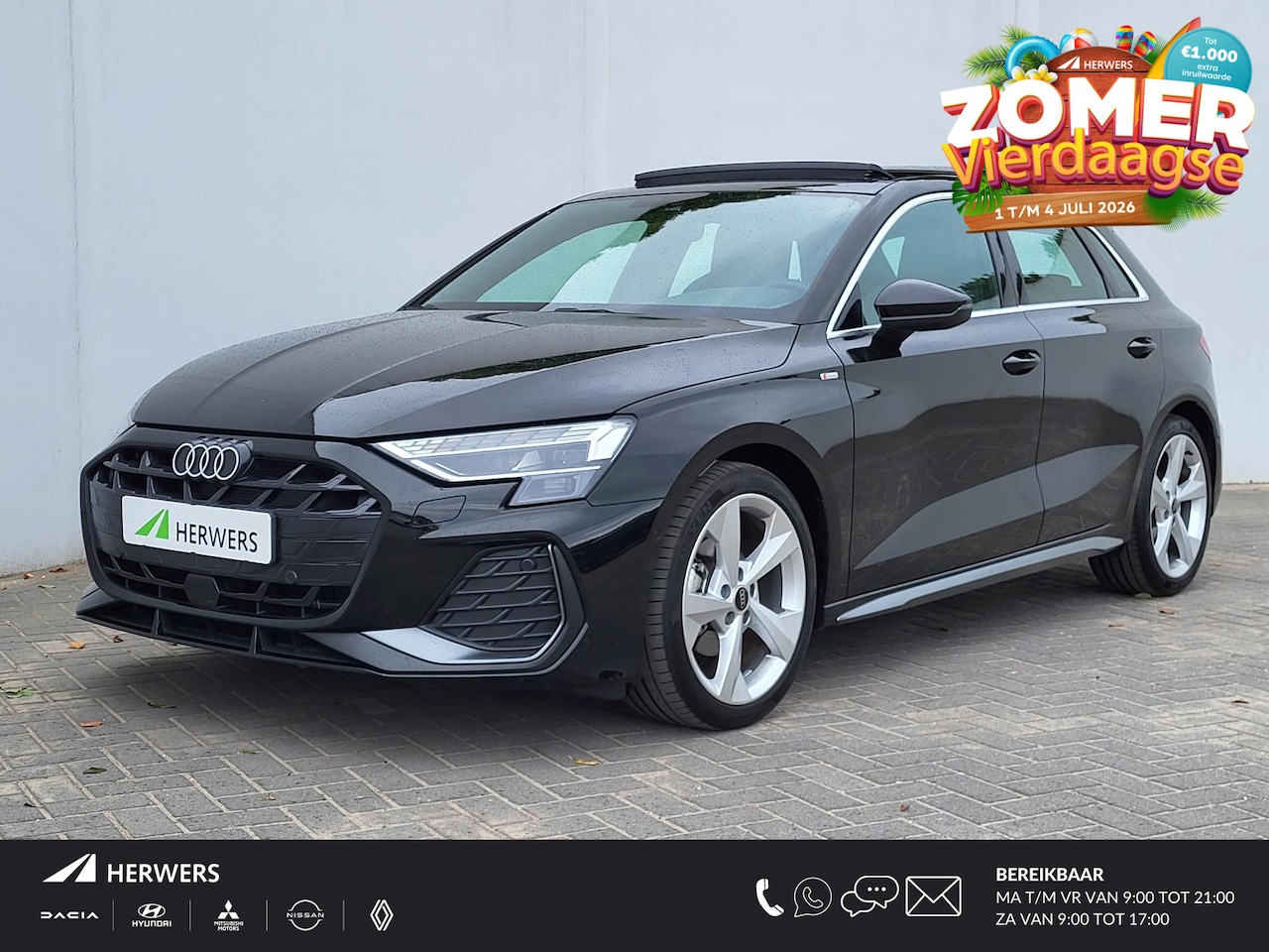 Audi A3 Sportback - 35 TFSI S line Automaat / Panoramadak / SONOS premium audio / Apple Carplay / Android Auto - AutoWereld.nl