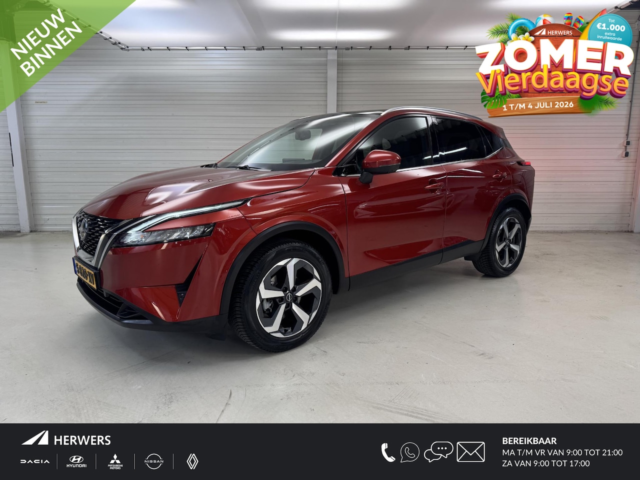 Nissan Qashqai - 1.3 MHEV N-Connecta / Trekhaak 1400 KG / Dealer Onderhouden / Panoramadak / Navigatie / 36 - AutoWereld.nl