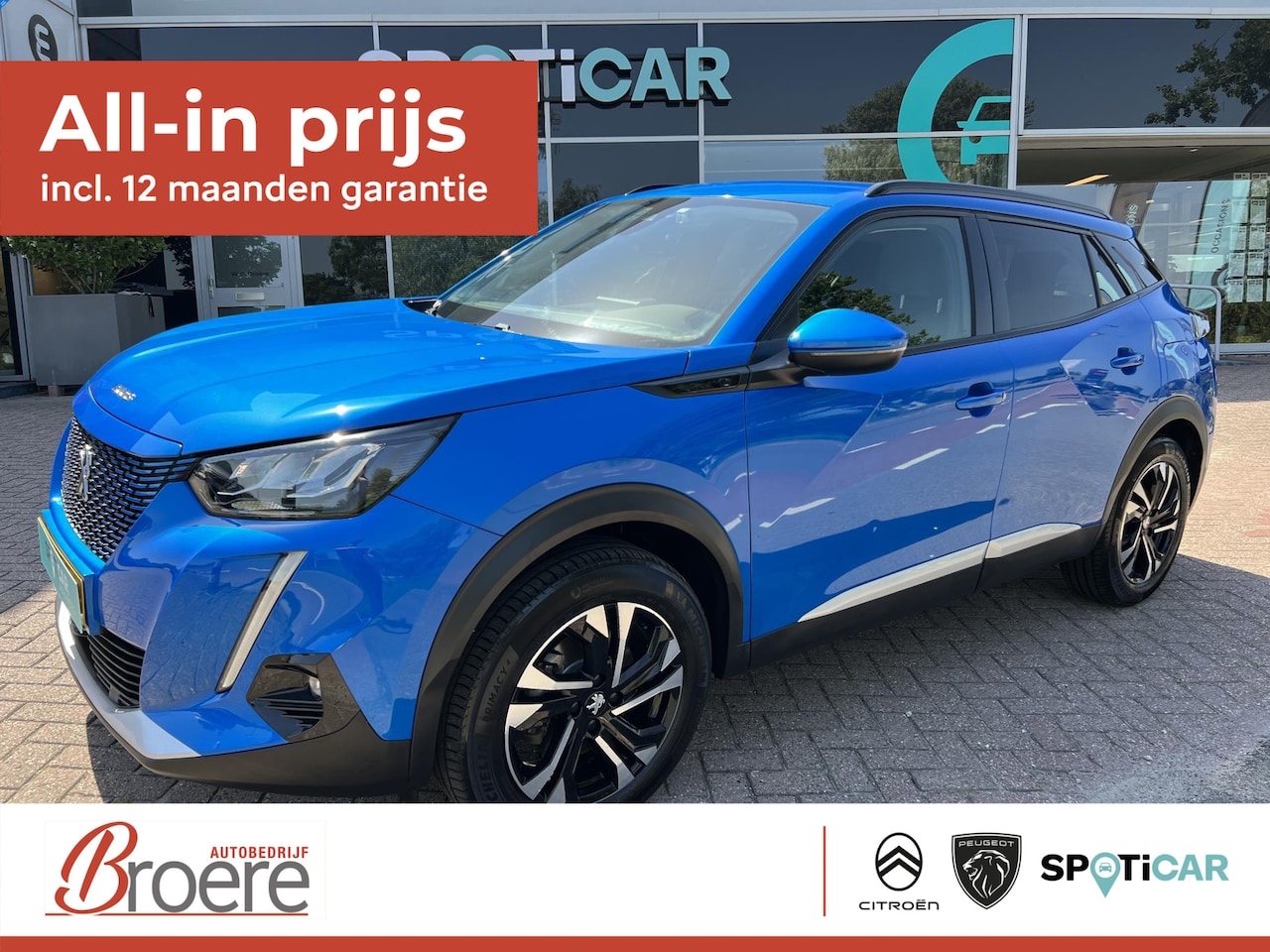 Peugeot e-2008 - EV Allure 50 kWh 136 pk Automaat Range tot 300 km SOH- 88%, Achteruitrijcamera - AutoWereld.nl