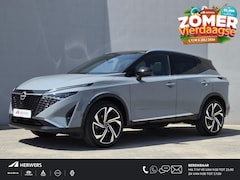 Nissan Qashqai - 1.3 MHEV Xtronic Tekna Plus / Fabrieksgarantie tot 10-2028 / All season banden / Head Up D